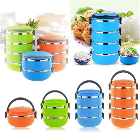 stainless steel lunch box large|insulated stainless steel lunch containers.